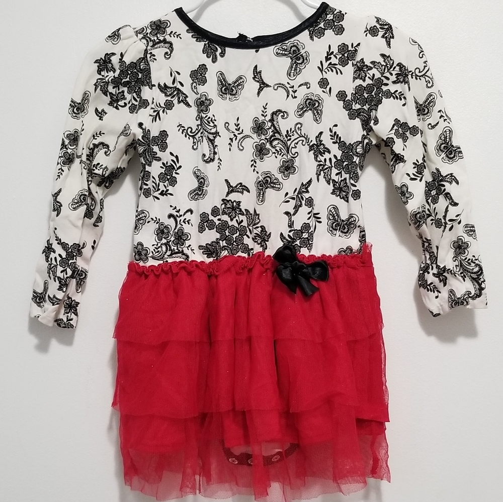 SALE 5/$20 Vitamins Kids Long Sleeved Tutu Dress